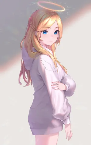 蓝色眼睛天使 可爱少女
