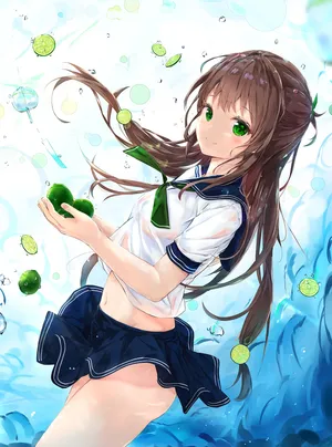 唯美水手服 少女