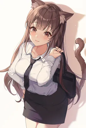 狐耳猫耳职业美女