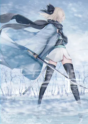 冲田总司(Fate)满天风雪_1