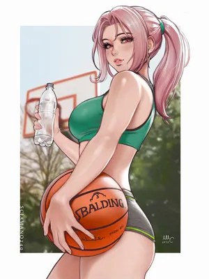 篮球运动少女 运动最美丽