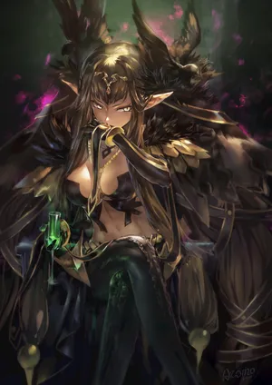 赛米拉米斯（Fate） 黑色比基尼_1
