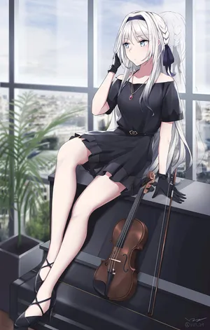 少女前线（AN94）优雅少女小提琴