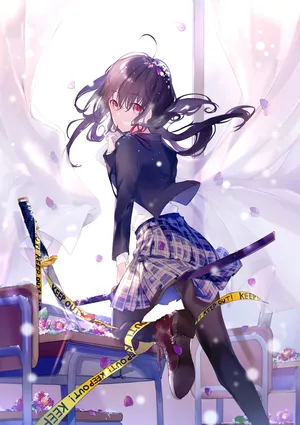 唯美黑丝少女