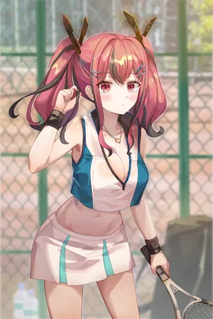 碧蓝航线 网球少女孩子