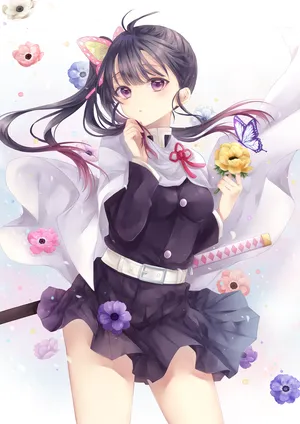 栗花落香奈乎 鬼灭之刃 可爱女孩