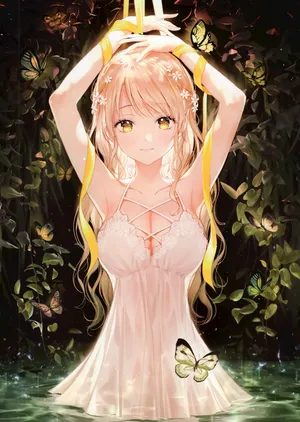 唯美少女孩 美女 佛系 小仙子_1