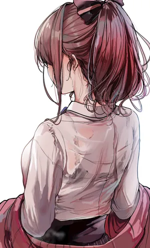 美女 半透上衣