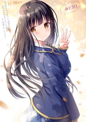 日本萝莉 黑色长发
