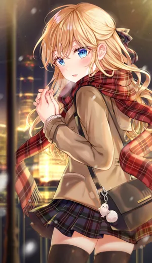放学后的少女 金发萝莉