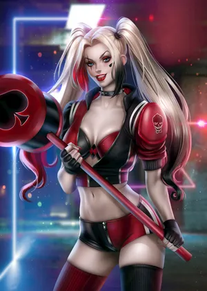 小丑女哈莉·奎茵Harley_Quinn_by_AyyaSAP