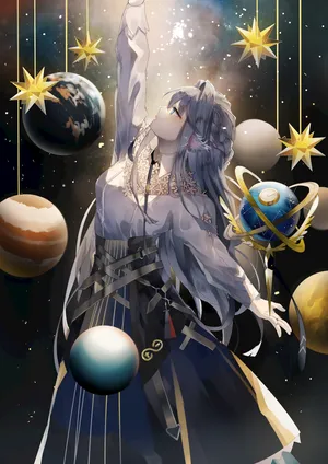 明日方舟 少女孩 行星