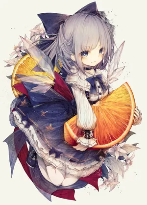 琪露诺東方Project 水果柠檬 橙子_1