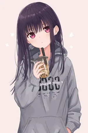 珍珠奶茶 少女孩子休闲装
