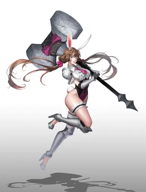 兔女郎 少女孩子 战锤