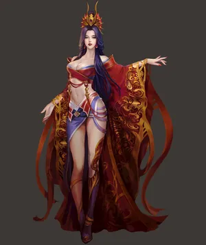 中国古装美女 小蛮腰 细腰