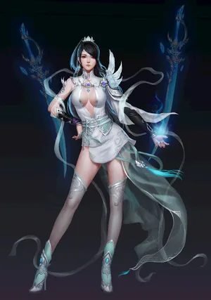中国风古装3D古风美女御姐 超美丽