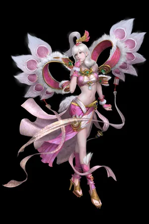 中国风古装3D古风美女商周时期 妲己
