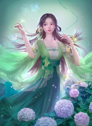 遇见逆水寒旅妹美女
