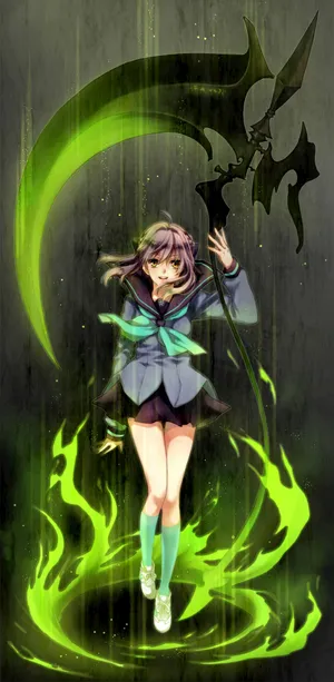 终结的炽天使魔法师死神镰刀
