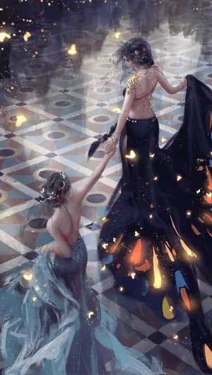 鬼刀风铃北漠公主wlop插画24_1