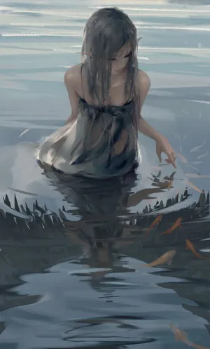 鬼刀海琴烟wlop插画32