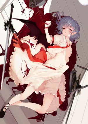 《东方Project》女主巫女博丽灵梦血泊 血滩_1