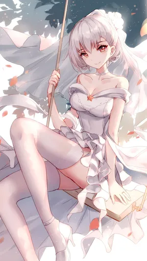 少女前线RMB-93 性感大长腿 雨伞