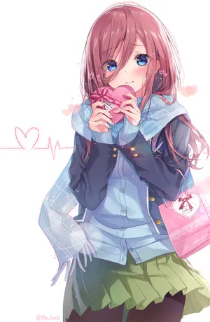 《五等分的新娘》中野三玖礼物 单肩包包