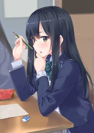 高中女生 课间_1