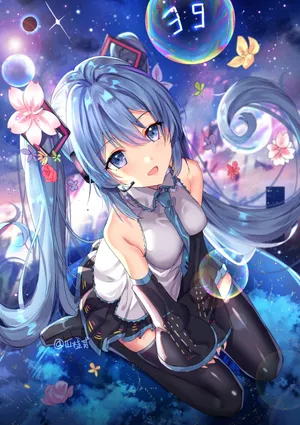 初音女子 初音未来高清手机竖屏