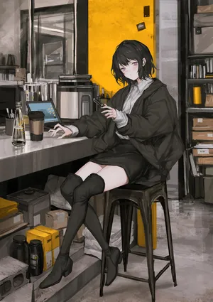 LAVENDER QUARTZ艺术风格少女