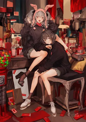 LAVENDER QUARTZ兔耳朵少女