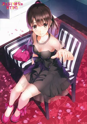 路人女主的养成方法加藤惠裙子礼服
