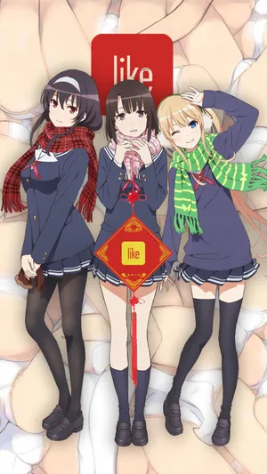 路人女主的养成方法加藤惠新年快乐祝福