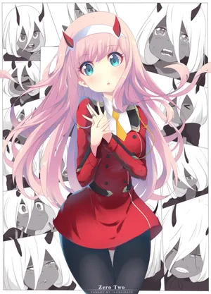 莓良心国家队Darling in the Franxx21