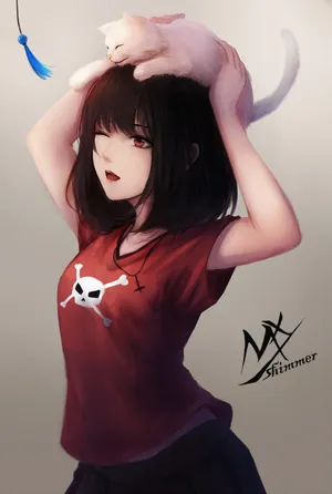 动漫二次元性感美女孩24