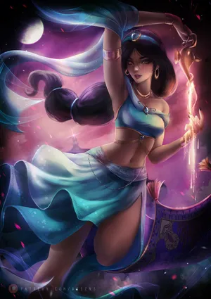 阿拉丁神灯《一千零一夜》茉莉公主_1