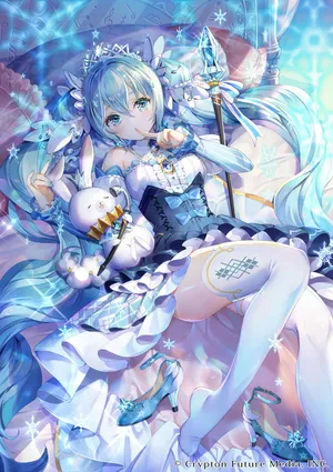 魔法师兔子初音未来米库miku葱娘公主殿下