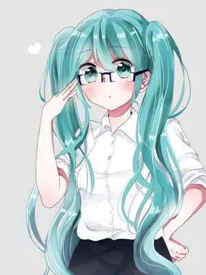 懵懂萝莉初音未来米库miku葱娘公主殿下_1