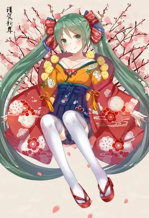恭贺新年初音未来米库miku葱娘公主殿下_1