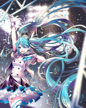 嗨起来初音未来米库miku葱娘公主殿下