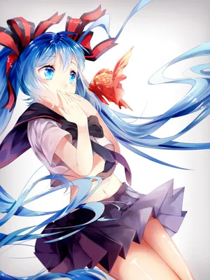 初音未来米库miku葱娘公主殿下清纯的她