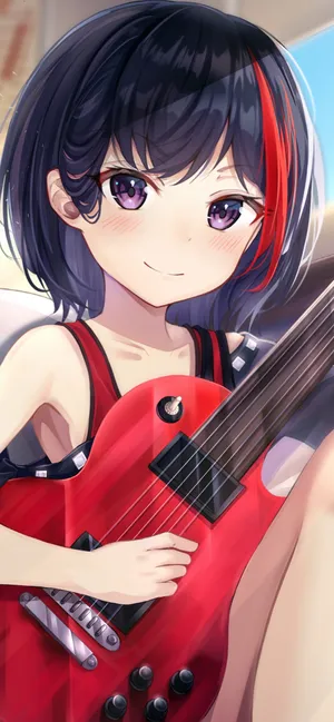 弹吉他的动漫少女_1
