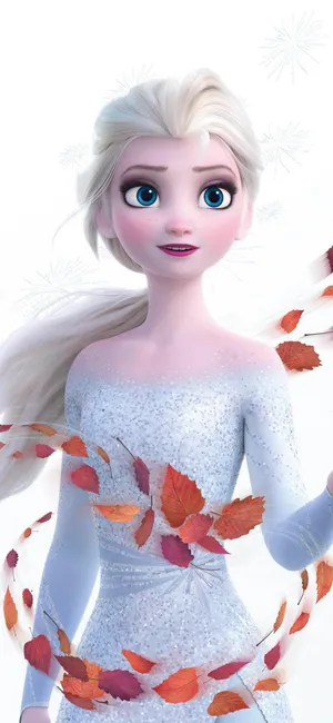 动漫电影人物冰雪奇缘女主角图片_1