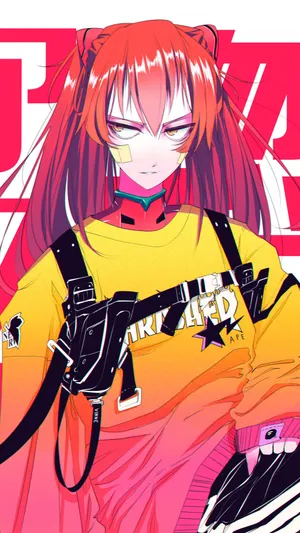个性画风非主流时尚动漫女生