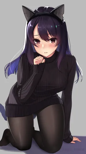 性感丝袜猫女郎动漫美女_1
