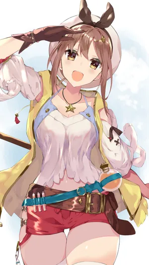 二次元 卡哇伊 短裤 美腿 性感动漫美女