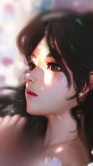 超写实动漫美女图片第1张
