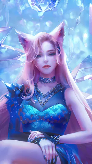 LOL英雄联盟九尾妖狐 KDA ALL OUT 同人 阿狸4k